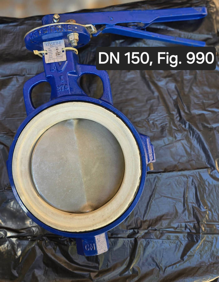 BUTTERFLY VALVE DN 150