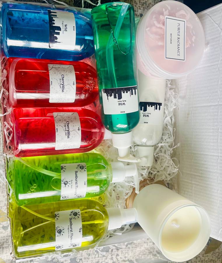 Scented Embrace Bath set