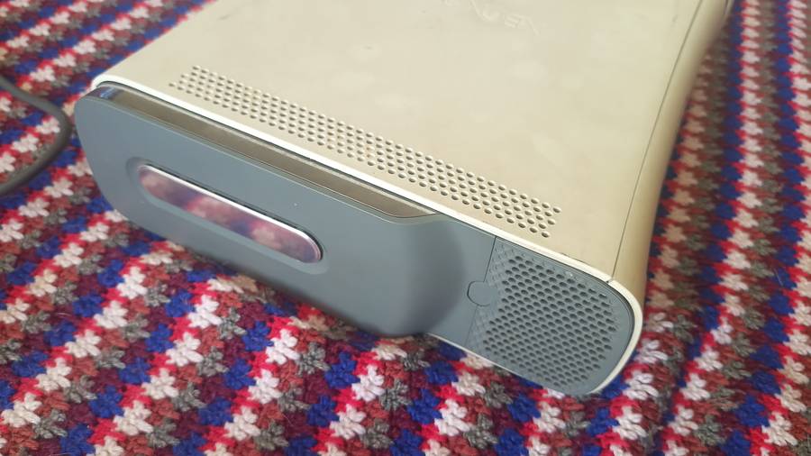 Xbox 360 comes with power supply. But the console is very old