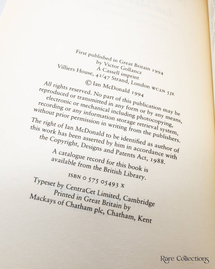 Necroville by McDonald, Ian (Review Copy)