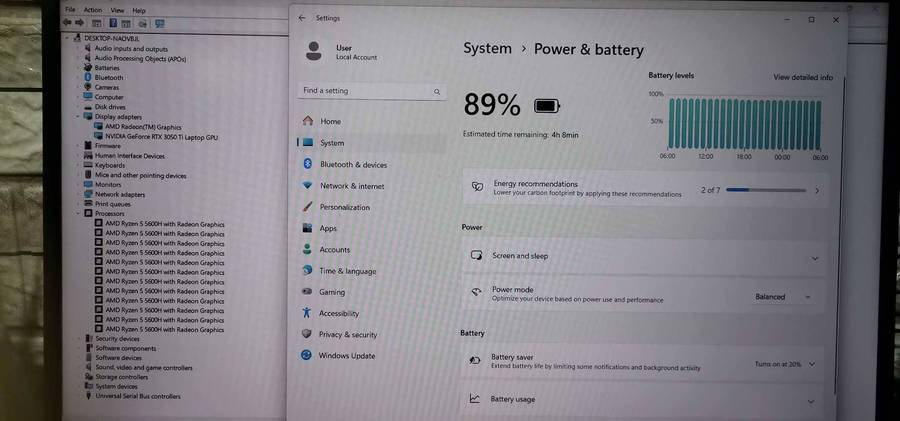 Nvidia Rtx 3050Ti_Gaming Lenovo Laptop_16GB RAM_Ryzen 5600H_120Hz FHD IPS Display