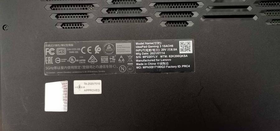 Nvidia Rtx 3050Ti_Gaming Lenovo Laptop_16GB RAM_Ryzen 5600H_120Hz FHD IPS Display