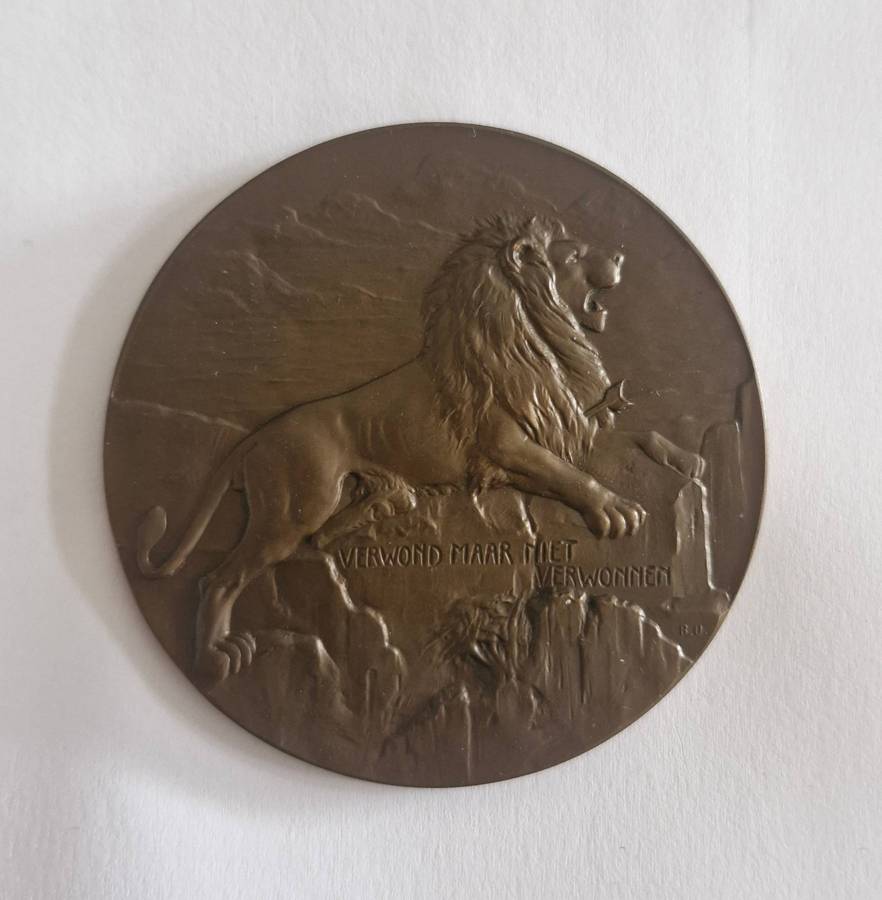 1902 President Steyn/Steijn Medallion - Huge - Scarce