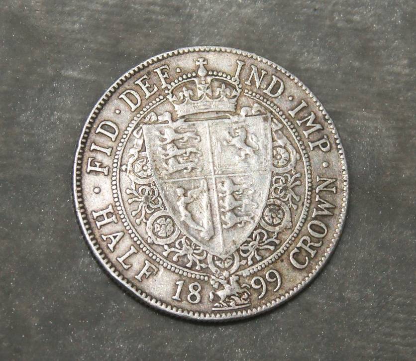 1899 Victoria 3rd portrait coin