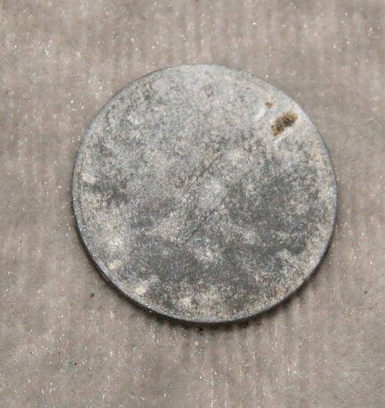 1943 1 Reichspfennig G mint mark XF