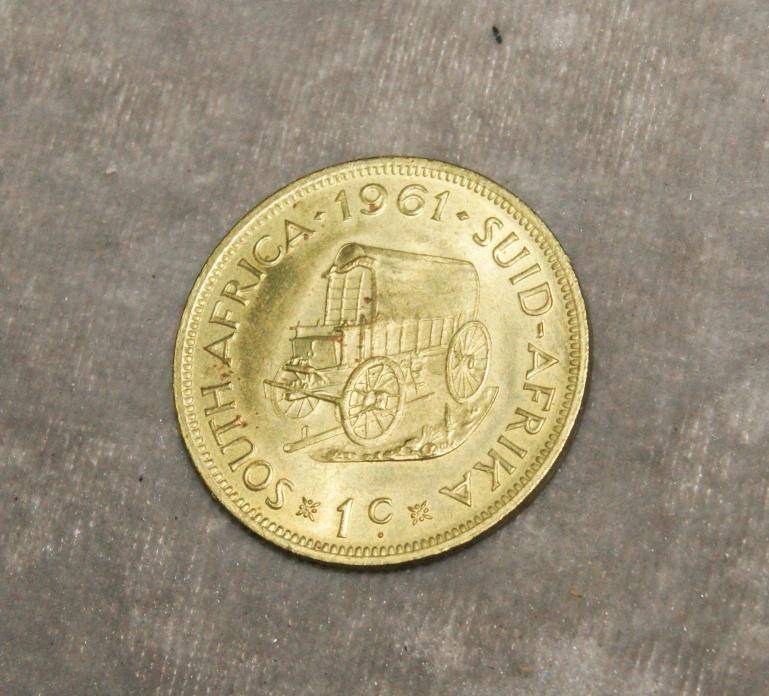 1961 1cent coin UNC @ crazy low R1 start