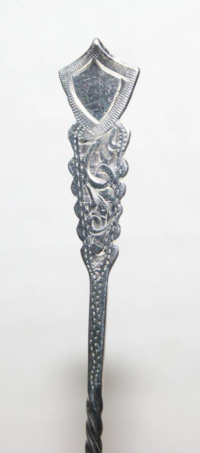 Pair of Hallmarked Silver Birmingham 1913 Teaspoons (17.6g) @@@ CRAZY LOW R1 START