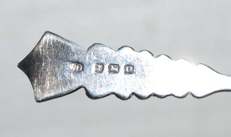 Pair of Hallmarked Silver Birmingham 1913 Teaspoons (17.6g) @@@ CRAZY LOW R1 START