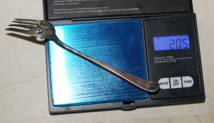 Hallmarked Silver Pickle Fork Birmingham (20.5g) @@@ CRAZY LOW R1 START