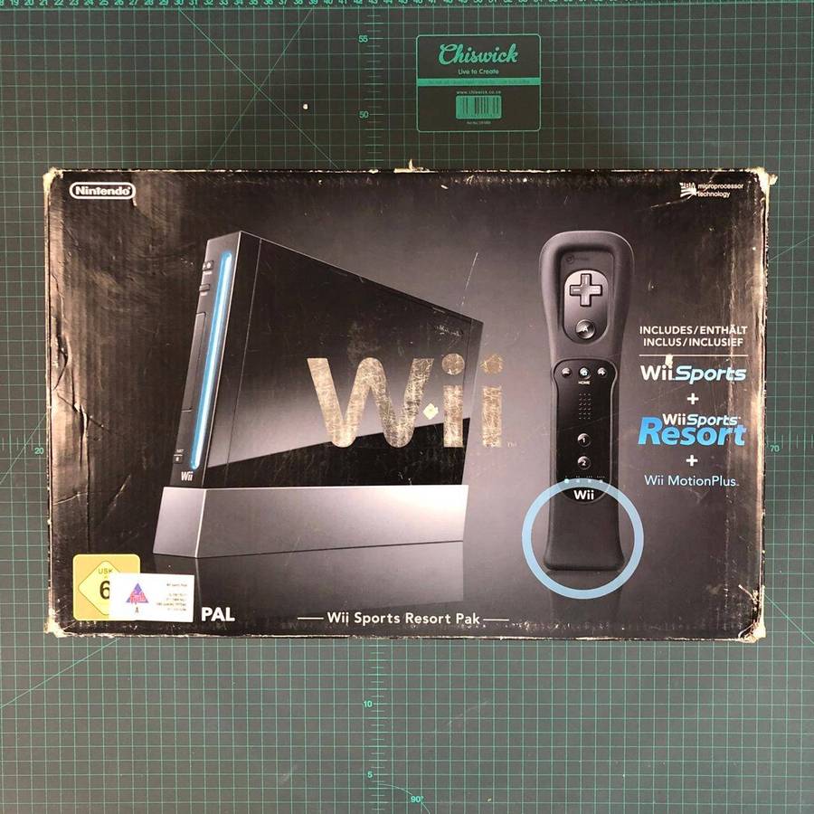 Nintendo Wii | Black | Wii Sports Resorts Pack | Used Console