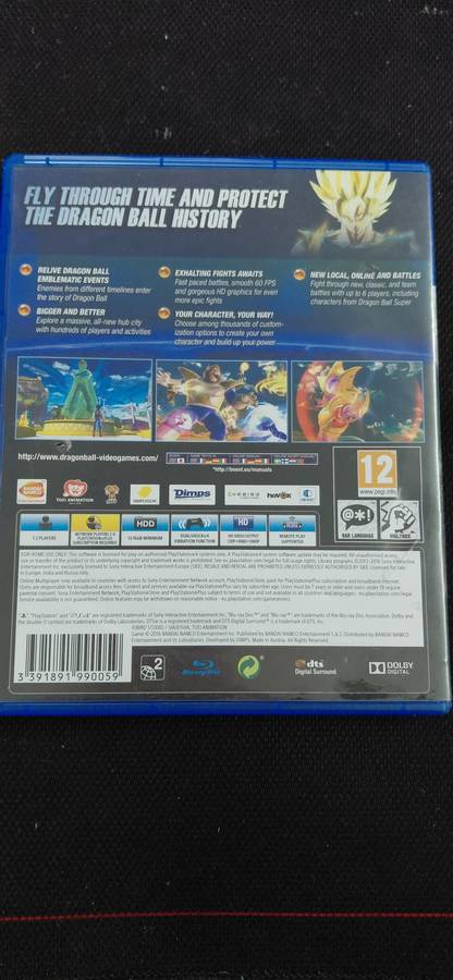 Dragonball Xenoverse 2 PlayStation 4 (PAL)