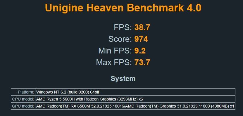 HP Victus 15, AMD RX 6500M, Ryzen 5 5600H 3.3Ghz ,16GB DDR4 RAM, 500GB SSD