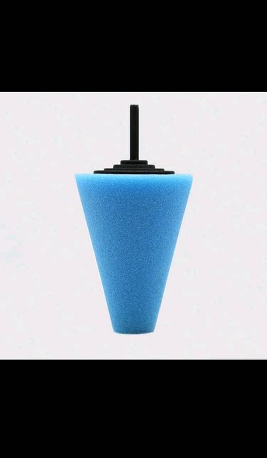 1pc Cone Car Wheel Polishing Sponge