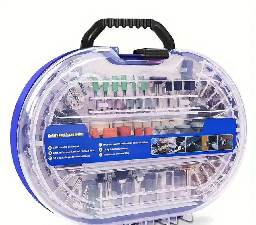  276pcs Rotary Tool Accessories Kit  Complete Set for Precision Work!