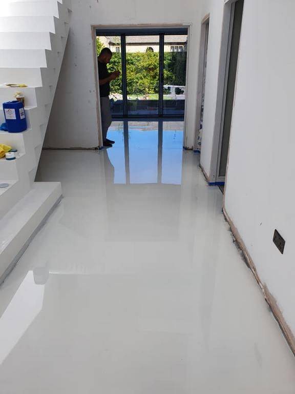 Epoxy floor per square M ²
