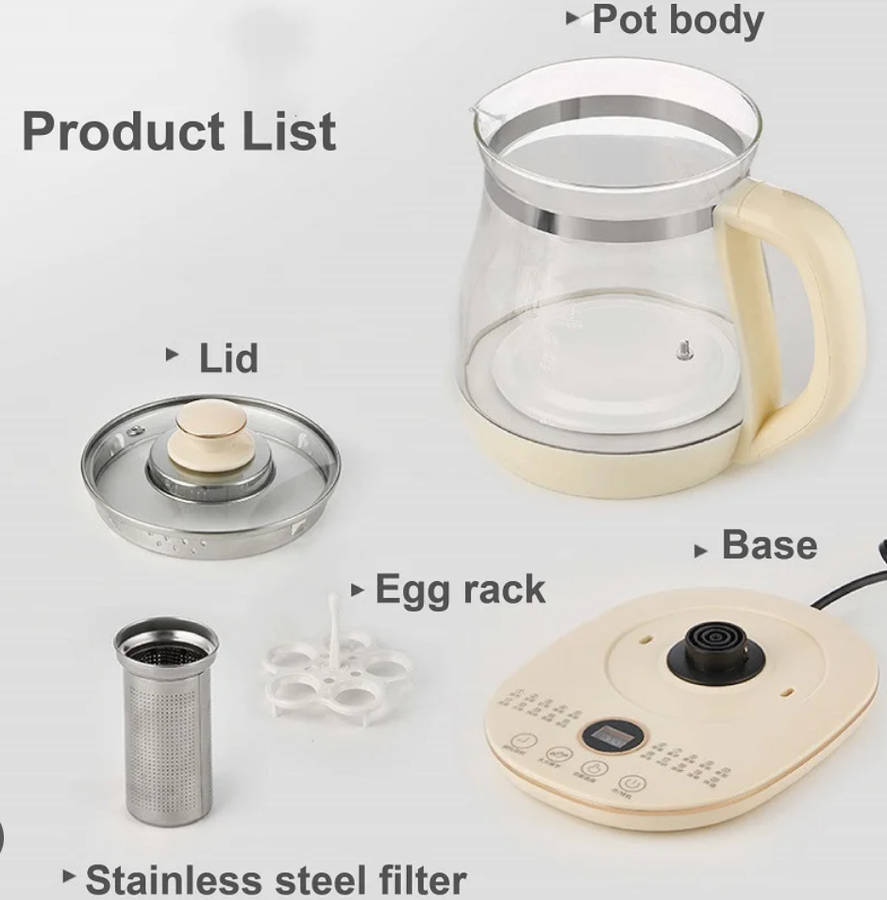 1.5L Multifunctional health pot