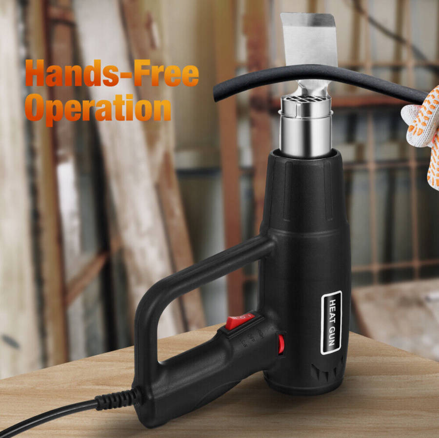 1500W Electric Heat Gun Adjustable Temperature Hot Air Heating Tool Heat Gun