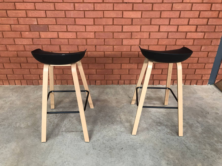 Set of 2 Unique Bar Stool - WB02