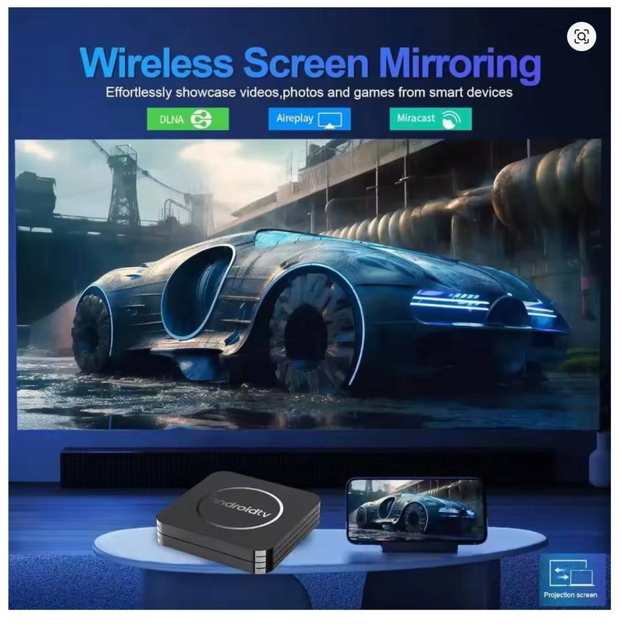 Q3 Android 14 TV Box 8K