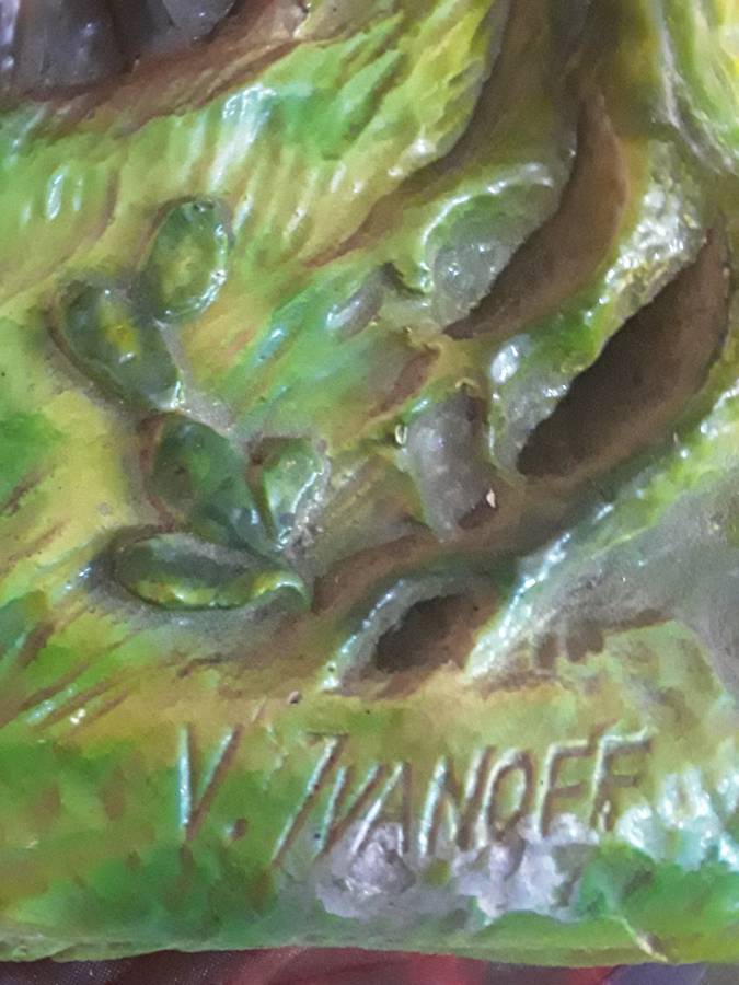 VOORTREKKER WAGON DRAWN BY OXEN - IMPRESSION/SCULPTURE