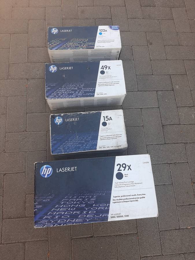 Hp laserjet toners