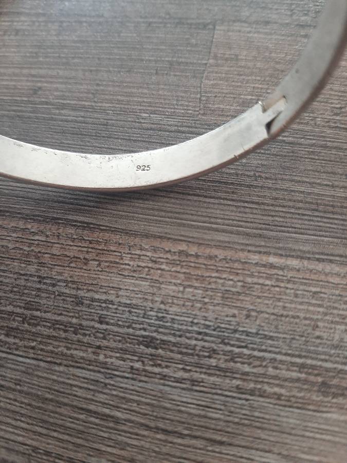 925 sterling silver ring and bangle