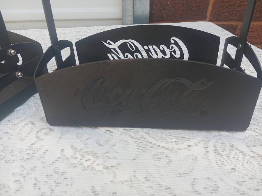 Coca cola serviette holder