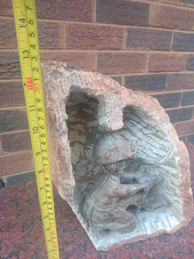 Mining folk art 3D miner craft