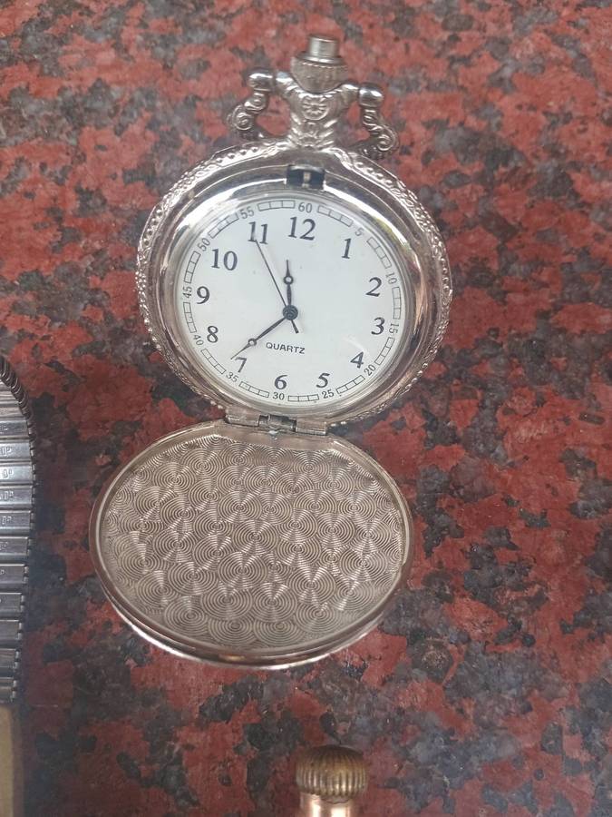 Vintage pocket watch & wrist watch
