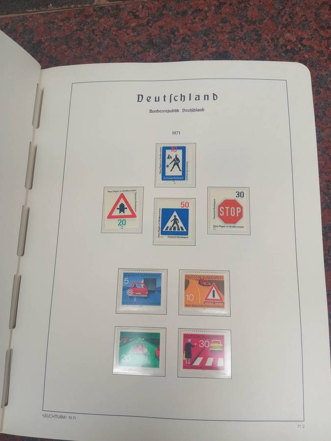 Germany stamp album