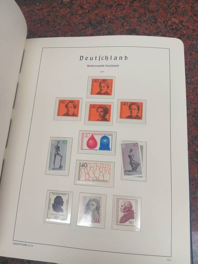 Germany stamp album