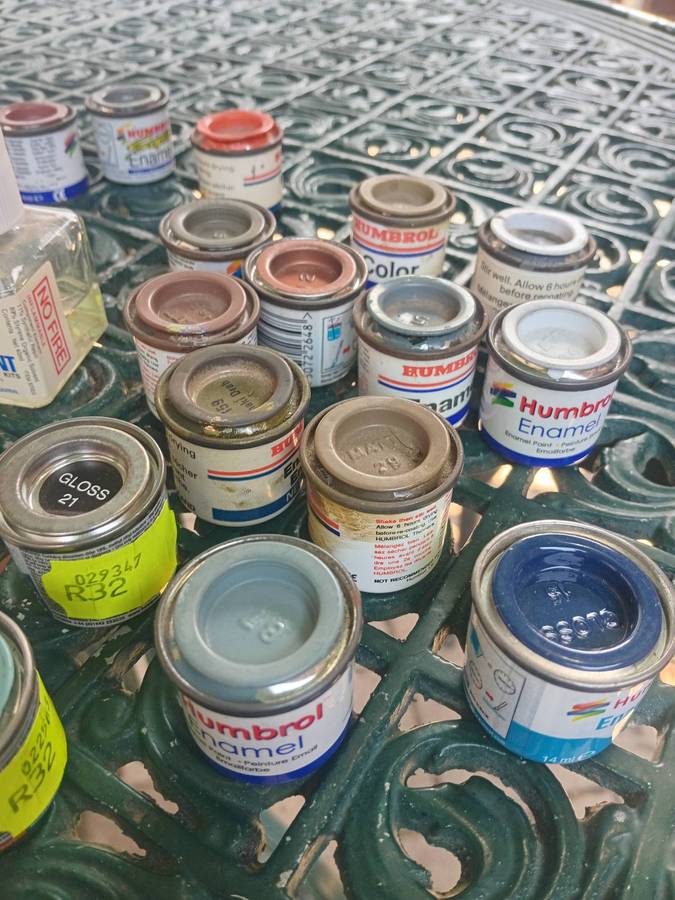 Humbrol enamel paint for hobbies