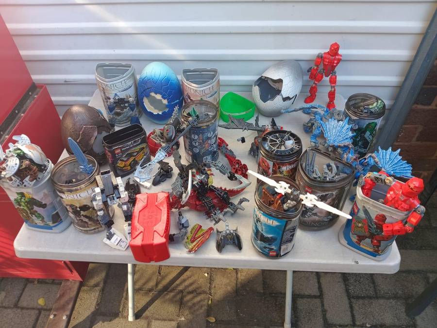 Assorted lego bionicles