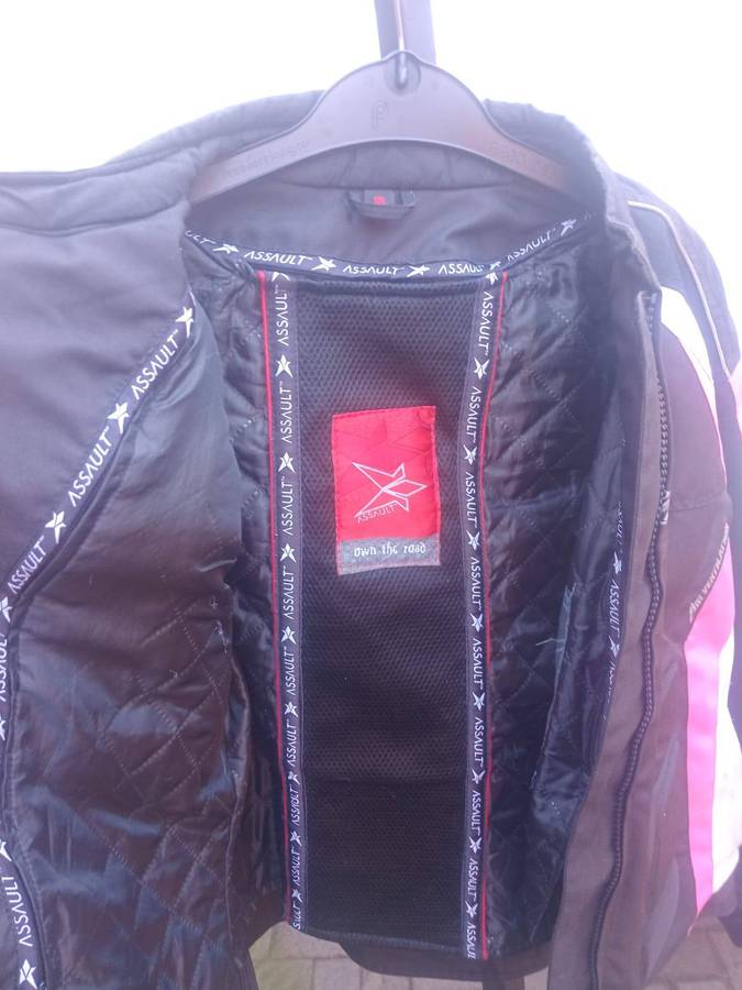 Assault motorcycle jacket