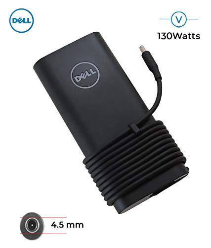 DELL 130w Original Laptop Charger  19.5V 6.67A Genuine AC Power Adapter (Small Pin 4.5 mm) USED