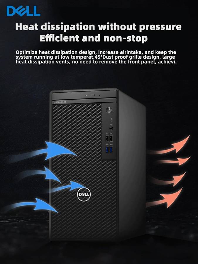 Dell OptiPlex 3080 Tower Business Desktop Computer