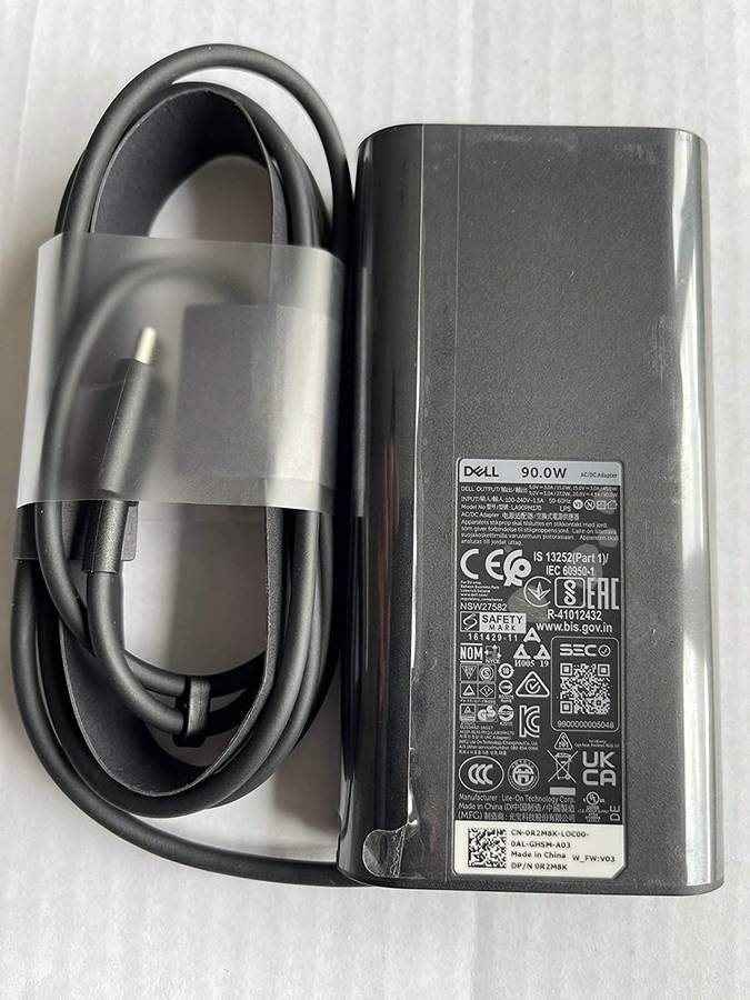Dell Slim Power 90W USB Type-C AC Adapter  Genuine Dell Part