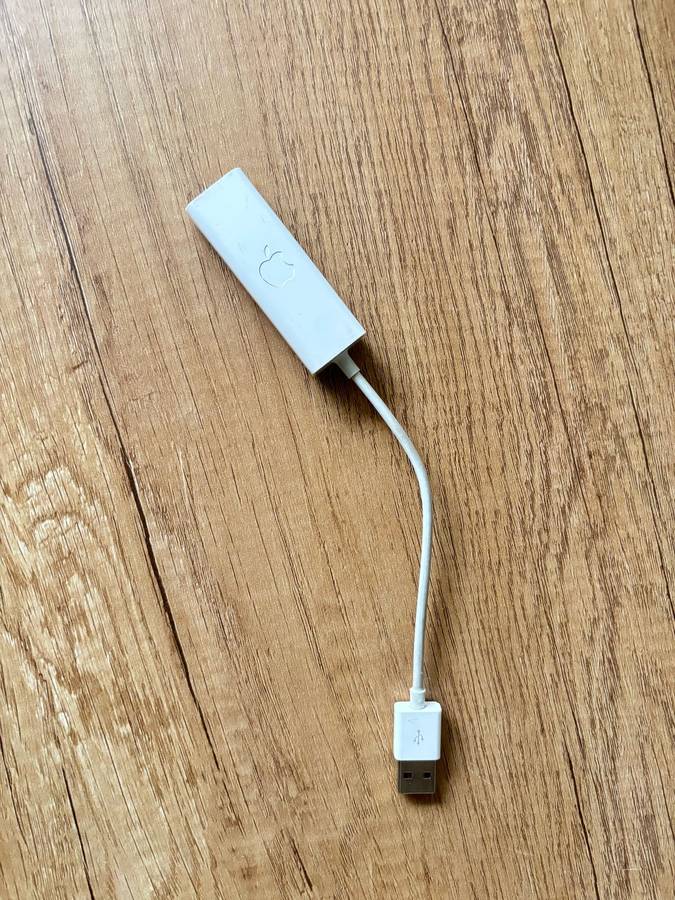 Apple A1277 USB Ethernet Adapter (MC704LL/A)  Used, Tested & Working