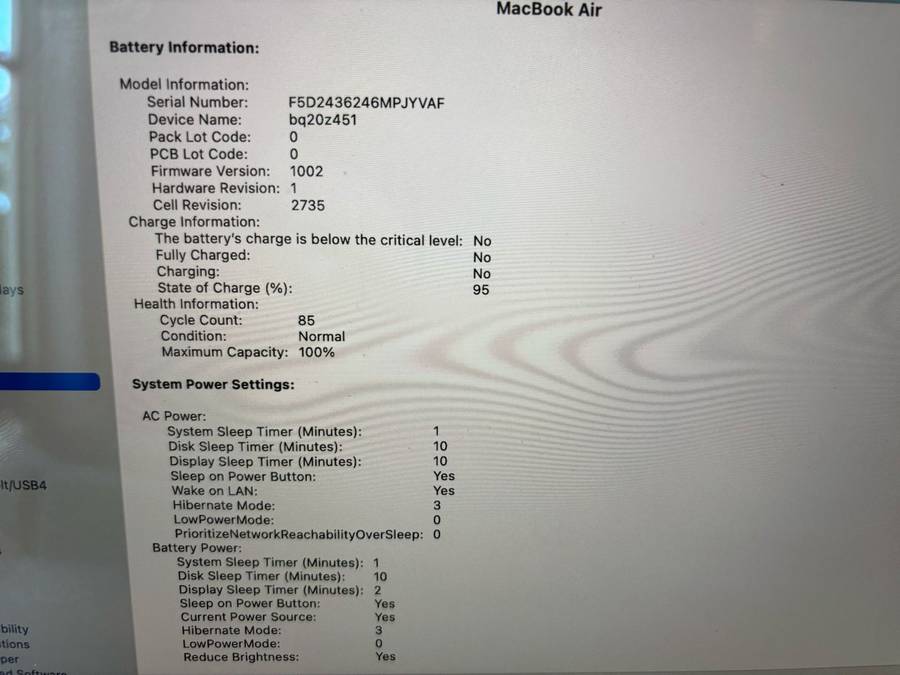 2020 Apple Macbook Air M1 Chip 8GB RAM unified Memory 256GB SSD Storage Rose gold