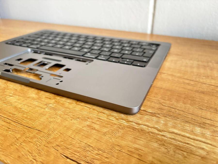 MacBook Pro 14" (A2442, A2779) Upper Case Assembly Condition: Used  Grade-A Color: Dark Grey