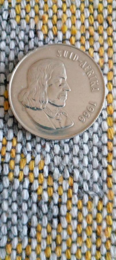1966 RSA SILVER RAND.(AFR).  12 grams silver.