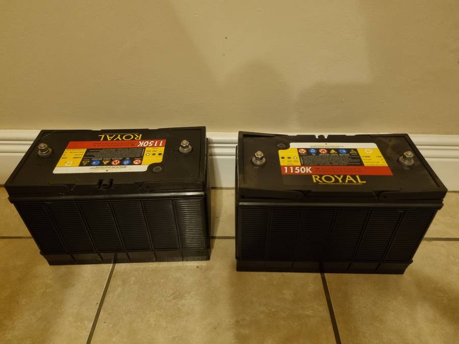 Royal Delkor 1150k 12v 105ah Deep Cycle Battery