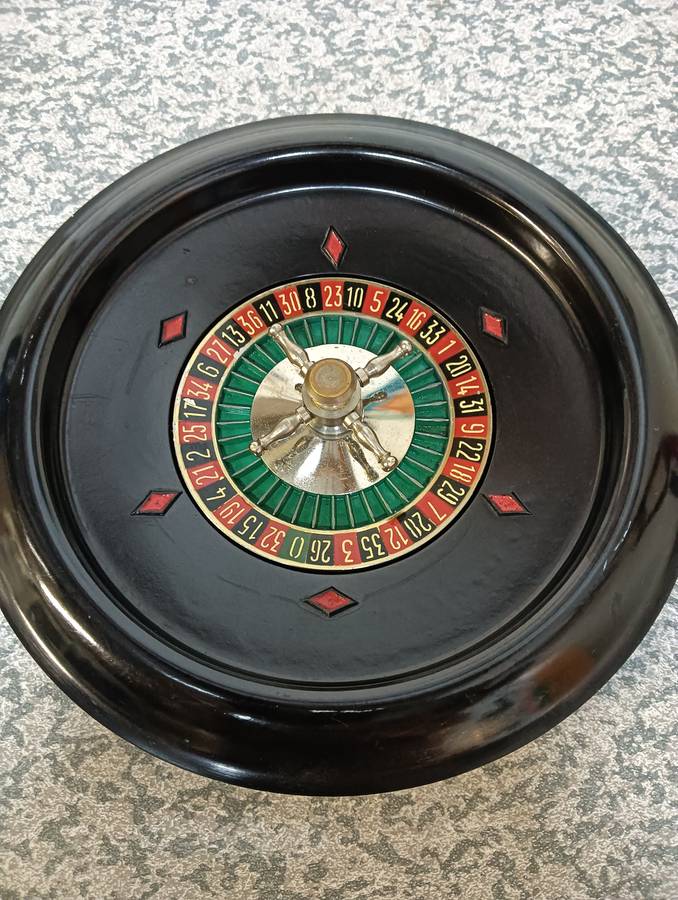 Vintage Roulette wheel
