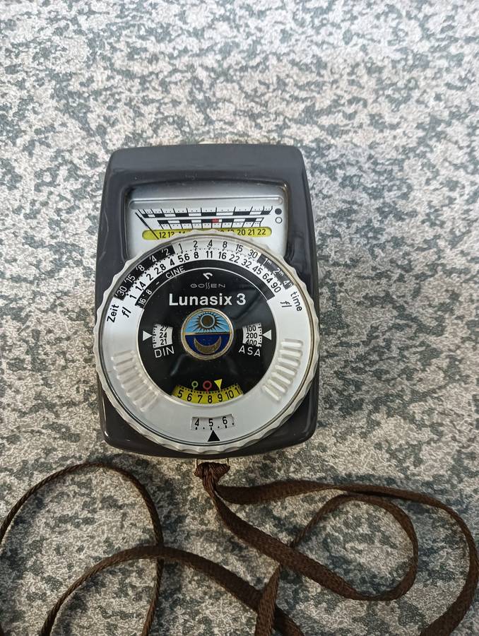 Lunasix 3 lightmeter