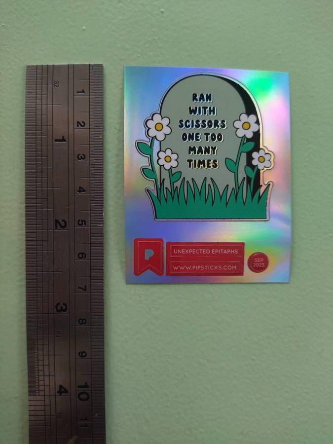 Collectable Pipsticks Stickers (USA)