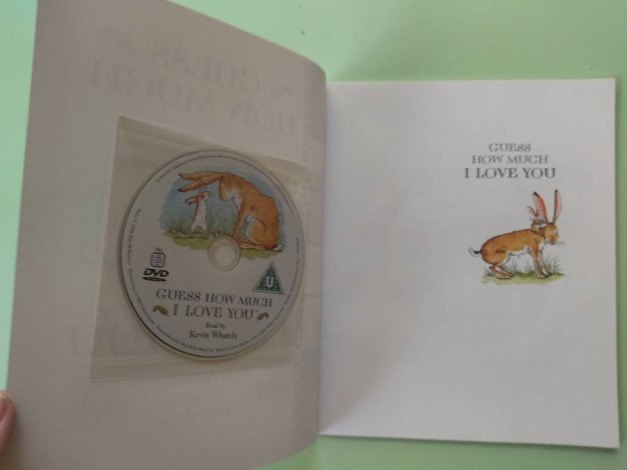 Children's Books: Guess How Much I Love You & Can't You Sleep Little Bear? with DVDs