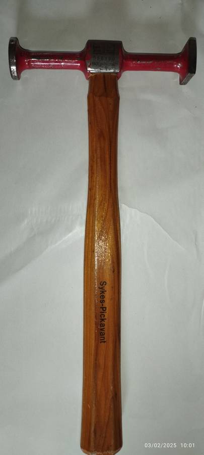 SYKES-PICKAVANT Crowned -Face Light Bumping Hammer for Panel Beating