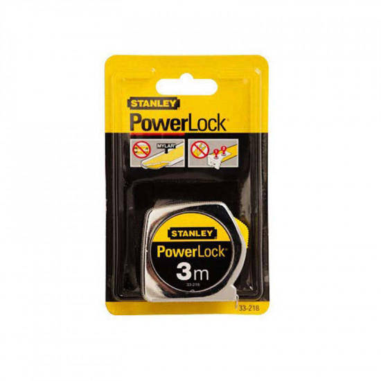 Stanley Powerlock Tape 3m