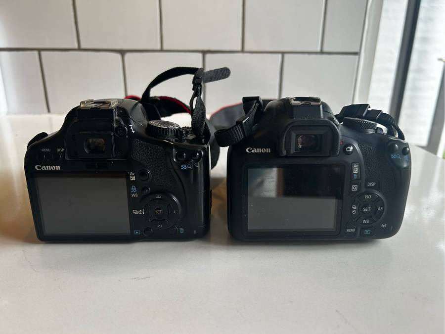 Canon cameras & lenses