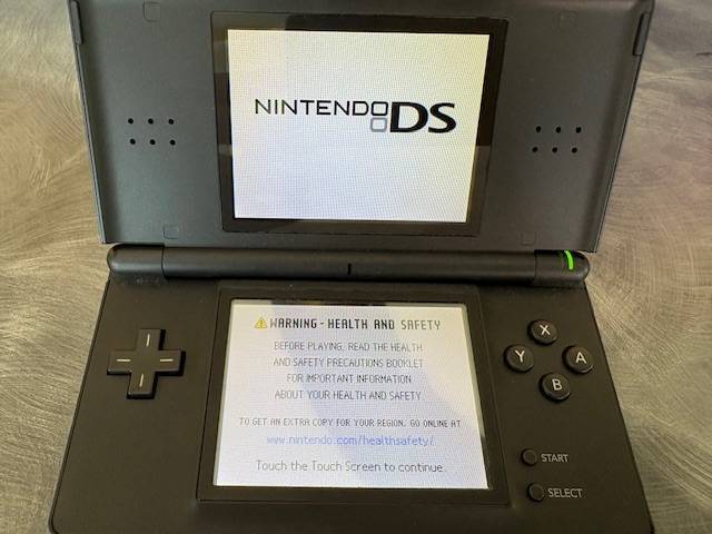 NINTENDO DS LITE BLACK CONSOLE